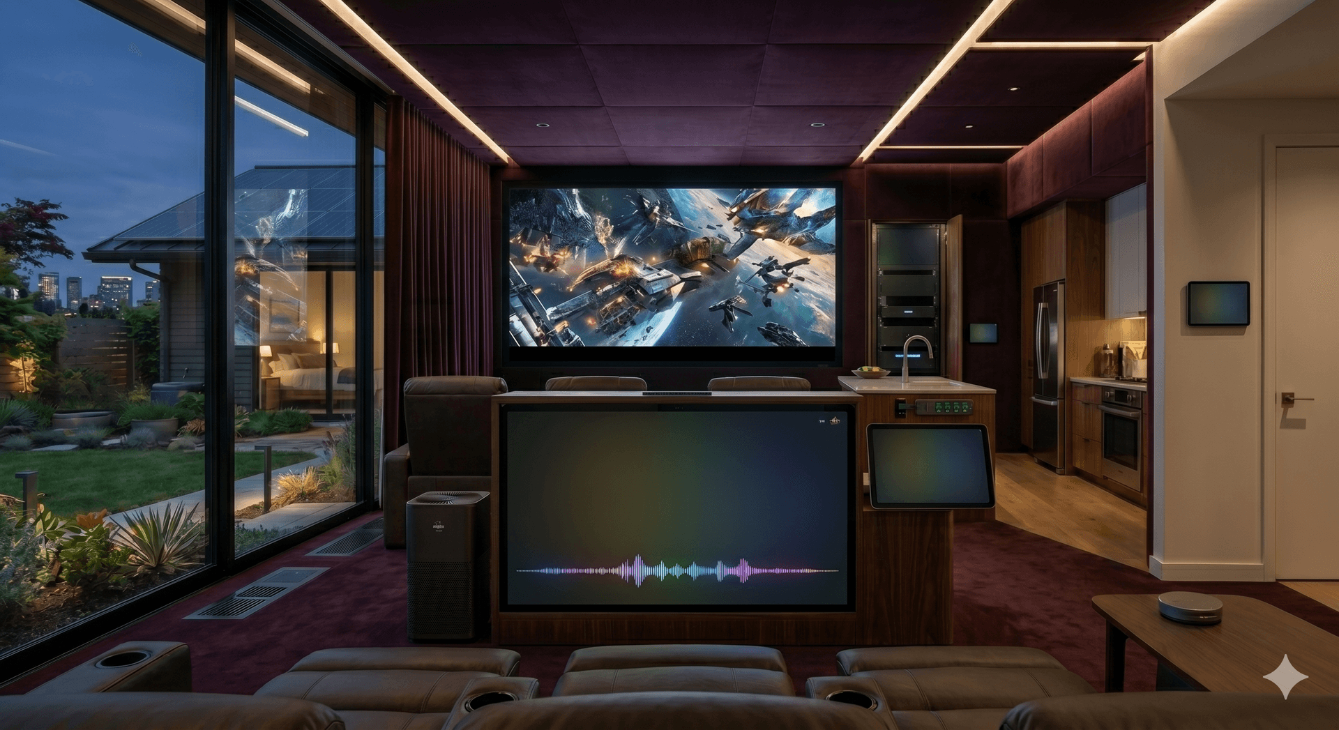 Luxury Entertainment & Voice Control