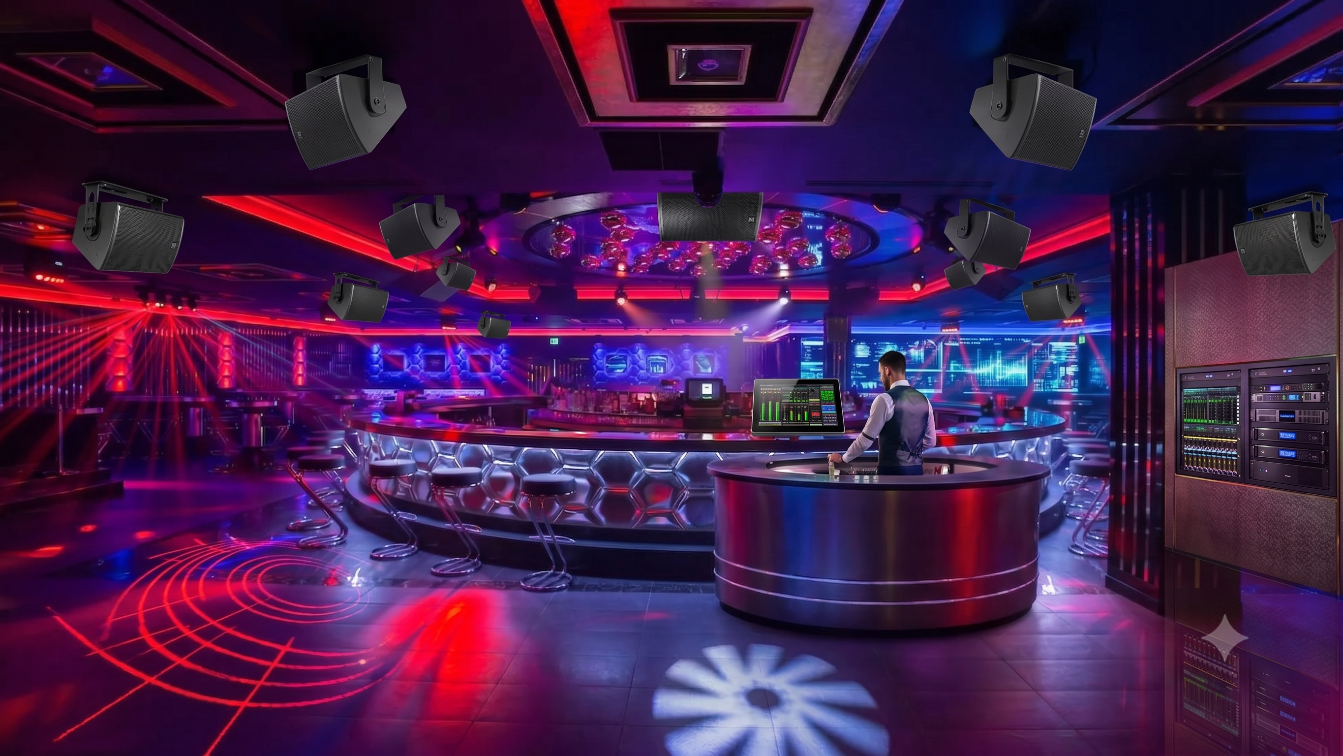 High-Performance Speaker Installation