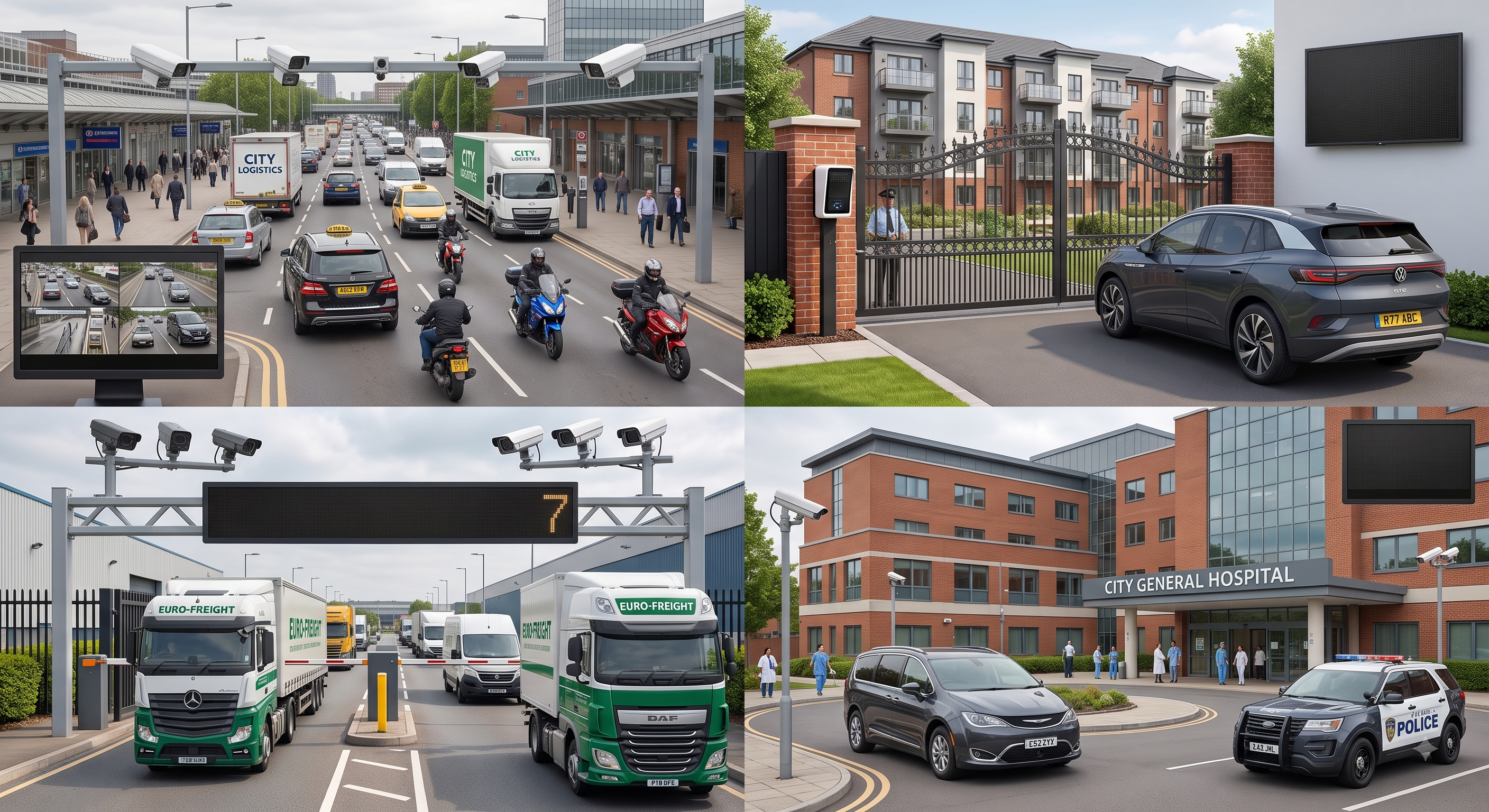 Automatic Number Plate Recognition (ANPR) - Luxury Smart Villa Automation UAE