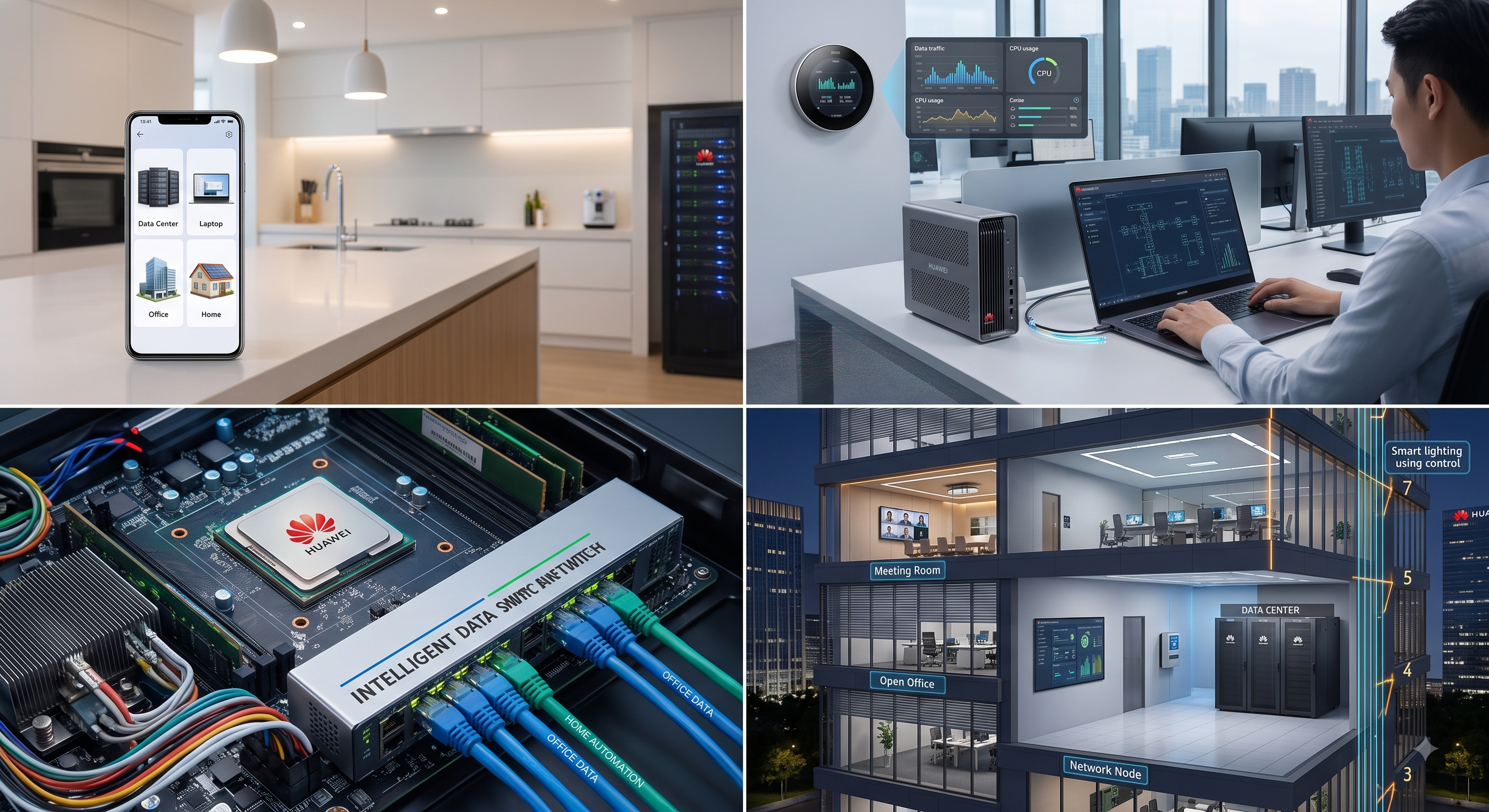 Huawei Data Center Integration Solutions - Luxury Smart Villa Automation UAE